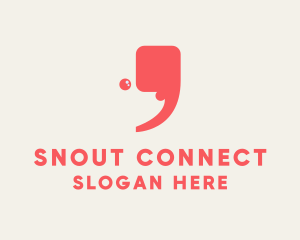 Dog Snout Apostrophe logo