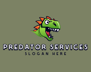 Dinosaur Predator Monster logo
