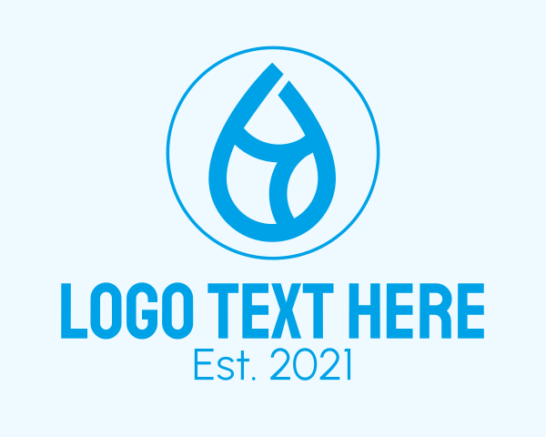 Water Station logo example 3