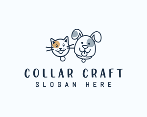 Dog Cat Pet Adoption logo