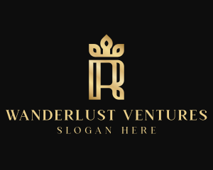 Luxury Elegant Letter R logo