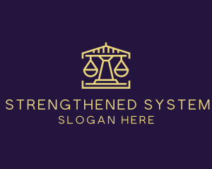 Courthouse Law Firm  logo design