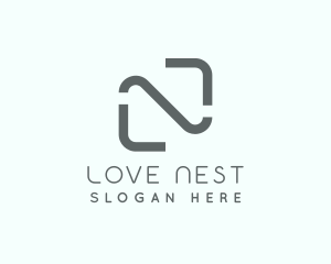 Minimalist Tech Business logo design