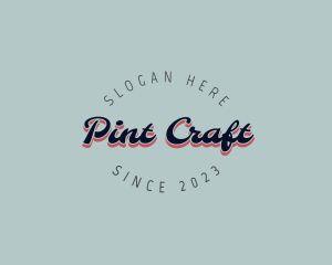 Craft Bar Business logo design