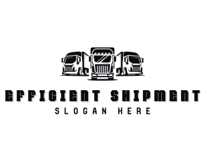 Trucking Transport Logistics logo design