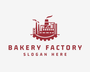 Factory Building Construction logo design