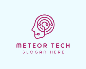 Cyber Tech Developer logo design