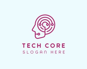 Cyber Tech Developer logo design