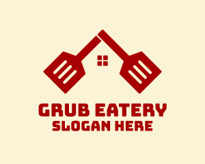 Chef Spatula House  logo design