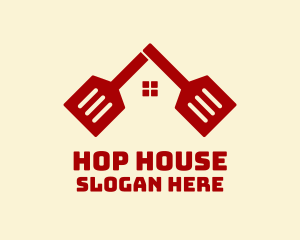 Chef Spatula House  logo design