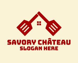 Chef Spatula House  logo design