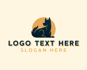 Animal Dog Puppy logo