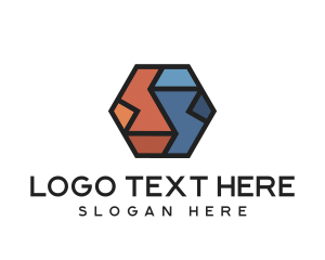 Geometric Hexagon Puzzle  logo