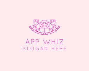 Pink Flower Photography logo design