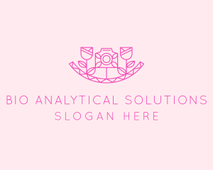 Pink Flower Photography logo design