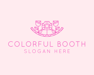 Pink Flower Photography logo design