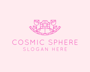 Pink Flower Photography logo design