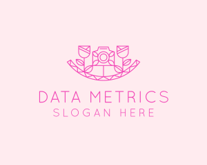 Pink Flower Photography logo design