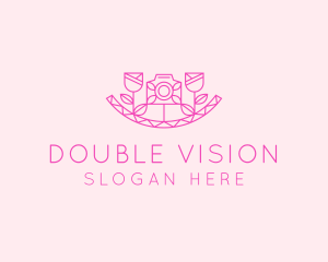 Pink Flower Photography logo design