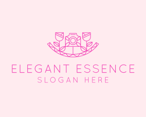 Pink Flower Photography logo design