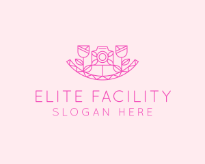 Pink Flower Photography logo design