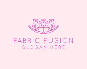 Pink Flower Photography logo design