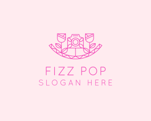 Pink Flower Photography logo design