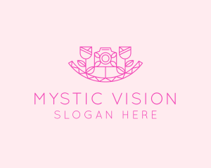 Pink Flower Photography logo design