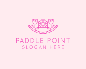 Pink Flower Photography logo design