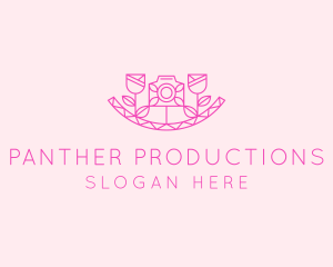 Pink Flower Photography logo design