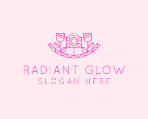 Pink Flower Photography logo design