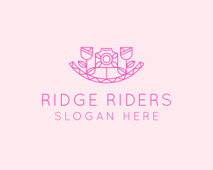 Pink Flower Photography logo design