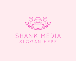 Pink Flower Photography logo design