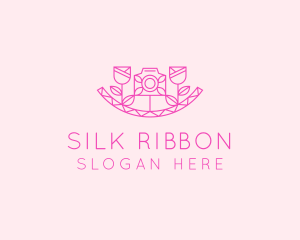 Pink Flower Photography logo design