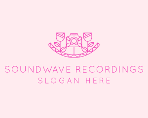 Pink Flower Photography logo design