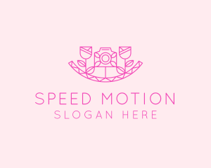 Pink Flower Photography logo design