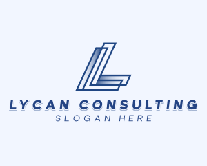 Consulting Agency Letter L logo design