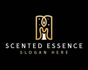 Spiritual Scented Candle logo design