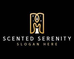 Spiritual Scented Candle logo design