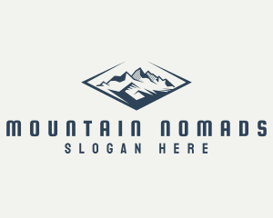 Mountain Nature Travel logo design