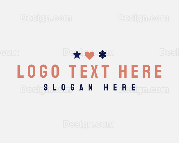 Playful Craft Shape Logo