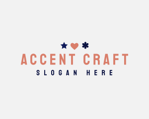 Playful Craft Shape  logo design