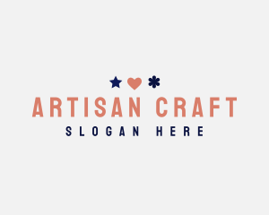 Playful Craft Shape  logo design