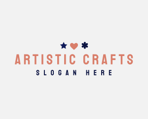 Playful Craft Shape  logo design