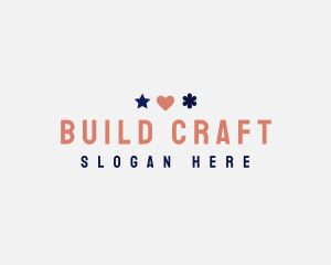 Playful Craft Shape  logo design