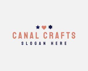 Playful Craft Shape  logo design