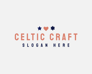 Playful Craft Shape  logo design