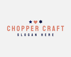 Playful Craft Shape  logo design