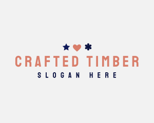 Playful Craft Shape  logo design