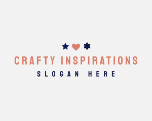 Playful Craft Shape  logo